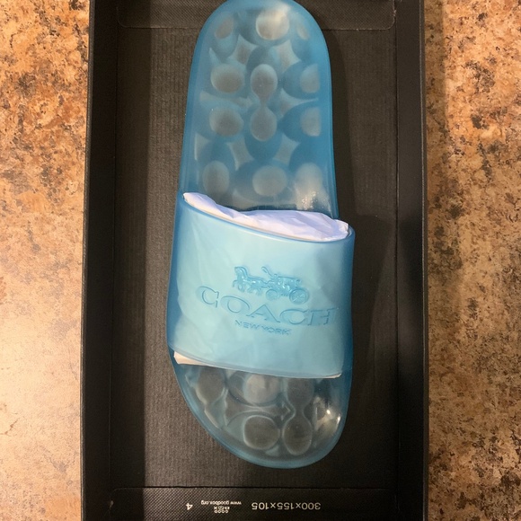 COACH Ulyssa Rubber Slide - Picture 1 of 3